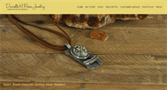 Desktop Screenshot of gemstonejewelrybydanielle.com